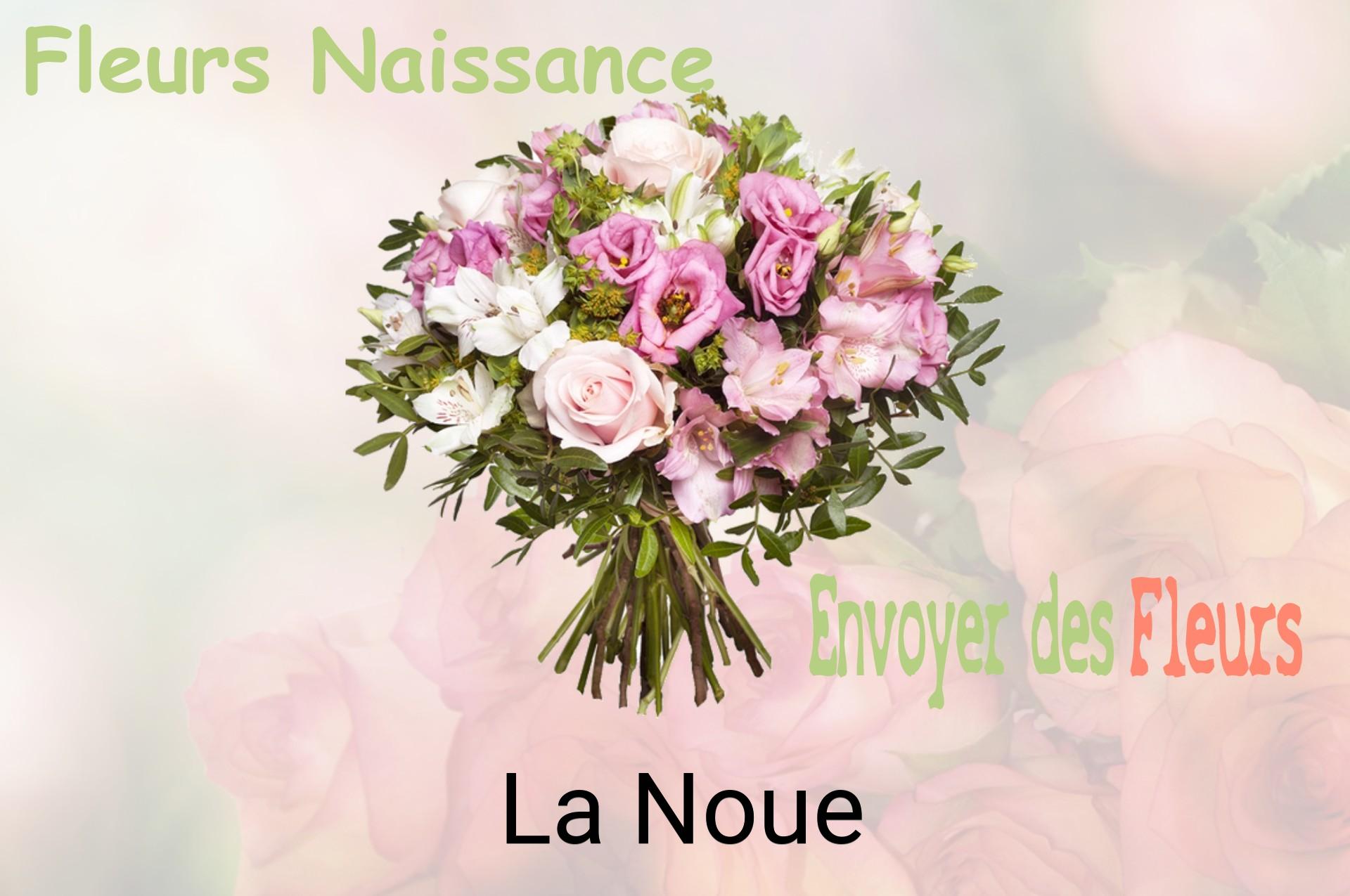 Bouquet de fleurs de naissance livré à La Noue